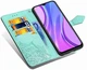 Чехол Vintage для Xiaomi Redmi 9 книжка кожа PU бирюзовый - изображение 6
