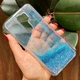 Чохол Glitter для Xiaomi Redmi 9 бампер силіконовий акваріум Синій Без бренду - зображення 2