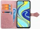 Чехол Vintage для Xiaomi Redmi Note 9 Pro Max книжка кожа PU розовый - изображение 2