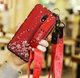 Чехол Lanyard для Xiaomi Redmi 8A бампер с ремешком Red - изображение 3