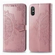 Чехол Vintage для Xiaomi Redmi 9A книжка кожа PU розовый - изображение 7