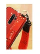Чохол Lanyard для Xiaomi Redmi Note 8 Pro бампер з ремінцем Red Без бренду - зображення 3