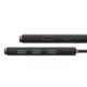 USB хаб на 5 виходів на Type-C із HDMI виходом Baseus Lite Series 5-in-1 (HDMI, 3xUSB 3.0, PD). Black - зображення 8