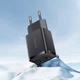 Сетевое зарядное устройство на 2 выхода Baseus Compact Charger (10.5W, 2 USB). Black - изображение 8