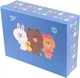 Настільний картонний органайзер YES Line Friends 4 предмети (450104) - зображення 2