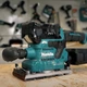 Шліфувальна машина Makita DBO381ZU LXT, 18В, 93x185мм, AWS (без АКБ та ЗП) (DBO381ZU) - зображення 4