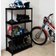 Стелаж Toomax 4 полиці cm. 80x40x138h black (5140) - зображення 2