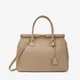 Сумка женская кожаная саквояж средняя Regina Notte Travel bag 3201 Темно-бежевый - изображение 1