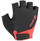 Велоперчатки KinetiXx Levi Smart Bike Glove unisex без пальцев чёрные/красные размер 9,5 - изображение 1