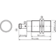 Индуктивный датчик M30, PNP/NO, Sn=10mm, разъем M12, IM30-10BPS-ZC1/6020278 SICK - изображение 2