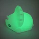 Нічник динозавр 3D 3Д на акумуляторі зарядка від USB світильник силікон різнокольоровий Polygonal Dinosaur Type-C - зображення 4