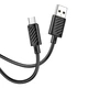 Кабель HOCO X88 USB - Micro USB (2.4A) (1M) Чорний - изображение 1