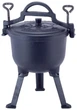 Казан чугунный Kamille Camping 10л эмалированный, на ножках (KM-4802M) - изображение 4