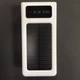 Зовнішній акумулятор Power Bank 309 30000 Mah портативний зарядний пристрій на сонячній батареї з LED дисплеєм 2 USB перехідники USB/Type-C/MicroUSB/Lightning - зображення 5