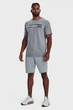 Мужская серая футболка UA CAMO CHEST STRIPE SS Under Armour MD 1376830-035 - изображение 2
