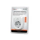 Зарядний пристрій з розеткою REAL-EL CS-25 (2USB, 2.1A) White - зображення 2