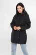 Осенняя женская куртка UF-Fashion 106-dvs 50 черный - изображение 1