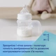 Бутылка антиколиковая Canpol Babies Bonjour Paris с широким отверстием 240 мл Синяя (35/232_blu) - изображение 5