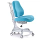 Комплект Evo-kids Evo-50 BL + Y-528 KBL стіл + полиця + крісло Match gray base Блакитний - зображення 3