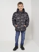 Детская демисезонная куртка для мальчика Minoti 11COAT 4 37367JNR 116-122 см Милитари (5059030938918) - изображение 3