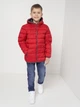 Детская демисезонная куртка для мальчика Minoti 11COAT 6 37369JNR 104-110 см Красная (5059030939151) - изображение 3