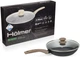 Сковорода универсальная с крышкой Holmer Star Chef FP-22326-SWMBL 26 см - изображение 9