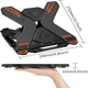Підставка для ноутбука A29 складана rotatible Folding Laptop Stand Black - зображення 2