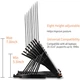 Підставка для ноутбука A29 складана rotatible Folding Laptop Stand Black - зображення 4
