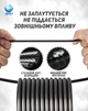 Cкоростная кроссфит скакалка VelaSport IRON 147г Алюминий С мягкими противоскользящими ручками 3м. Диаметр 4мм. с подшипниками и возможностью добавления утяжелителя Сверхпрочная Черная - изображение 2