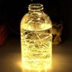 Проволочная декоративная гирлянда 50 Led 5 м На батарейках Теплый белый (KG-4201) - изображение 3