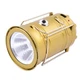 Складной кемпинговый фонарь SOLAR CAMPING LAMP с солнечной батареей и функцией Powerbank золотой - изображение 3