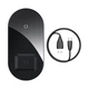 Беспроводная зарядка QI BASEUS Simple 2in1 Wireless Charger 18Вт Max For Phones Pods black - изображение 2