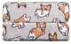 Плед Ardesto Flannel 160х200 см серый с собачками корги ART0109PB - изображение 2