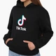 Детский худи ТикТок (TikTok) Черный (9298-1389) 116 см - изображение 1