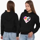Детский худи Лайк и ТикТок (Likee & TikTok) Черный (9298-1560) 128 см - изображение 2