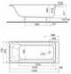 Ванна акриловая Kolo REKORD 150х70 (XWP3650000N) без ножек - изображение 2