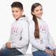 Детский худи Сейлор Мун Луна Кошки (Sailor Moon anime Cats) Светло-серый меланж (9298-2919) 140 см - изображение 5