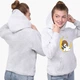 Детский худи Вся правда о медведях (We Bare Bears) Светло-серый меланж (9298-2894) 140 см - изображение 4