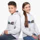 Детский худи Вся правда о медведях (We Bare Bears) Светло-серый меланж (9298-2895) 152 см - изображение 5