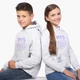 Детский худи БТС (BTS) Светло-серый меланж (9298-3268) 128 см - изображение 5