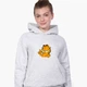 Дитячий худі Гарфілд (Garfield) Світло-сірий меланж (9298-1945) 116 см - зображення 2