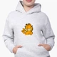 Дитячий худі Гарфілд (Garfield) Світло-сірий меланж (9298-1945) 116 см - зображення 3