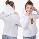 Детский худи Невыспавшийся Джерри (Sleepy Jerry) Светло-серый меланж (9298-2047) 128 см - изображение 4