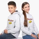 Детский худи БТС (Butter BTS) Светло-серый меланж (9298-3257) 152 см - изображение 5