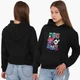 Детский худи БТС (BTS) Черный (9298-1078) 128 см - изображение 2