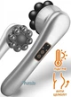 Вибромассажер инфракрасный магнитный Антицеллюлитный с подогревом Magnetic Heat Massager Серый - изображение 1