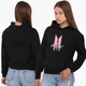 Детский худи БТС (BTS) Черный (9298-1081) 140 см - изображение 2