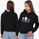 Детский худи Вся правда о медведях (We Bare Bears) Черный (9298-2895) 140 см - изображение 2