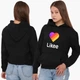 Детский худи Лайк (Likee) Черный (9298-1041) 140 см - изображение 2