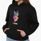 Детский худи Лайк Кот (Likee Cat) Черный (9298-1040) 164 см - изображение 1
